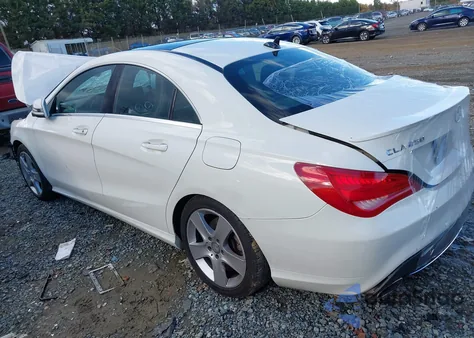 2015 Mercedes-Benz Cla 250 z USA, uszkodzony, nr VIN WDDSJ4EB8FN176609